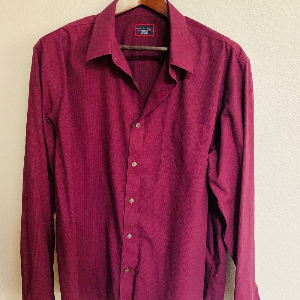 Untuckit Long Sleeve Button Down